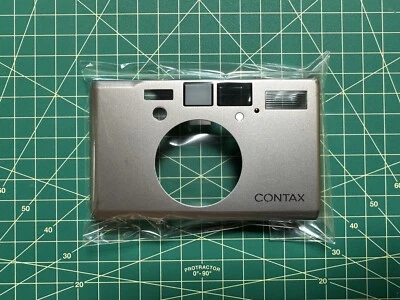 Contax T3 Champagne Front Cover Plate - Image 1 of 3