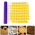 Alphabet Letter Number Biscuit Cookie Cutter Press Stamp Embosser Cake Mould  Z8