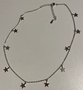 Silvora 925 Sterling Silver Jewelry Anklet Stars - Picture 1 of 3