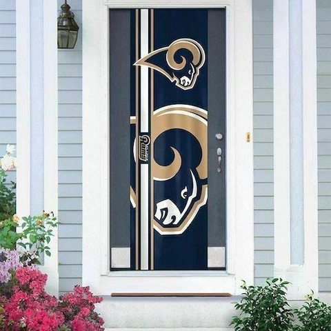 NFL St. Louis Rams  Door Banner Homegating, Door cover flag Football tailgate Cover