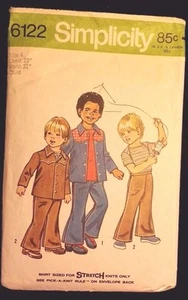 Simplicity  6122 sewing  pattern Boys pants top jacket Size  4 - Picture 1 of 2