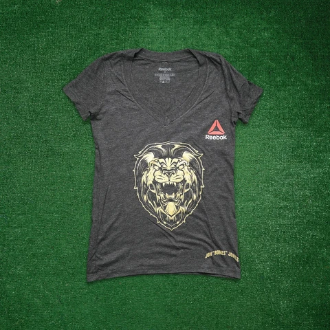 Jon Jones Reebok UFC 182 Champ Official Black Walkout Women's T-Shirt Cover