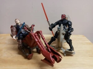 Hasbro Star Wars: Hero Mashers Sith Speeder Darth Maul & Anakin Skywalker Racer - Picture 1 of 8