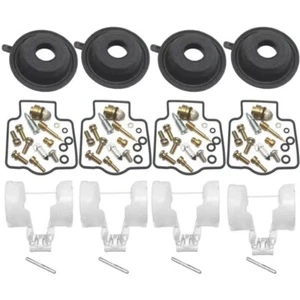 4set FOR Kawasaki ZX1000 1988-1990 Carburetor Repair kit Rebuild Diaphragm Float - Bild 1 von 3