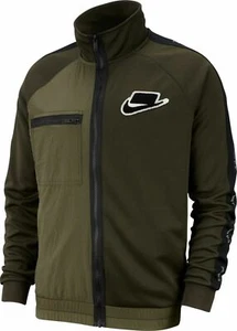 Men's Nike Sport Pack Track Jacket, BV4603 355 Multi Sizes Sequoia/Cargo Khaki/B - Picture 1 of 12