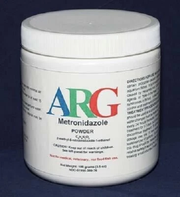 ARG METRO ANTI PARASITIC Aquarium Fish Disease Medication 100 GM AQUASCIENCE