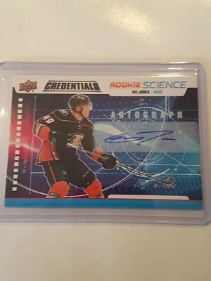 2019-20 Credentials Rookie Science Autograph #RS-22 Max Jones  - Image 1 of 2