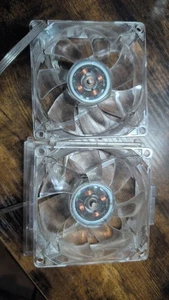 CoolMaster Acer Predator Orion 3000 PO3-600-UR1D Cooling Fan x2 DF0802512SEUN - Afbeelding 1 van 3
