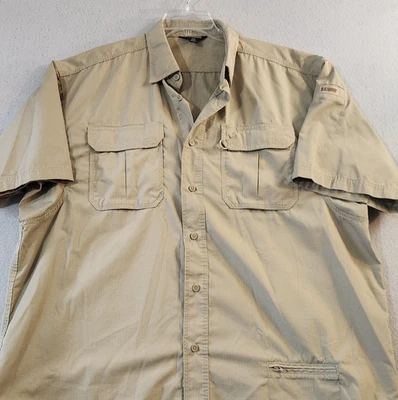 Blackhawk Warrior Wear Shirt Mens XXL Khaki Tactical Rip Stop Utility BDU - image 1 of 4