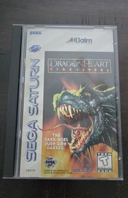 Dragonheart Fire & Steel (Sega Saturn) Video Game - Manual is cover only