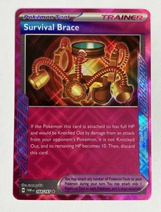 Pokémon Card 2024 Twilight Masquerade Survival Brace ACE SPEC 164/167 - Picture 1 of 2