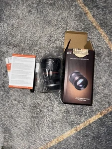 JINTU 85mm F1.8 EF Mount Camera Lens Manual Portrait Lens for Canon EOS - Picture 1 of 1