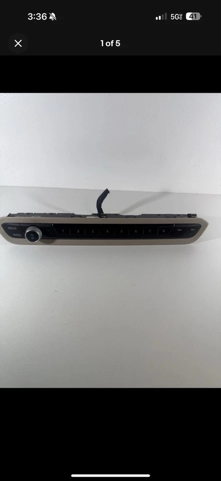 РАДИО АУДИО ЛИЦЕВОЙ ПЕРЕКЛЮЧАТЕЛЬ УПРАВЛЕНИЯ 7949454 BMW 330I M340 G20 OEM (2019-2021) - Изображение 1 из 1