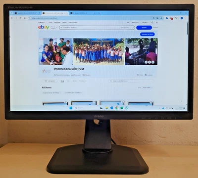 iiyama ProLite B2282HS-B1 22" LED Monitor Full HD 1080p, HDMI, DVI-D, VGA Inputs - Image 1 of 4