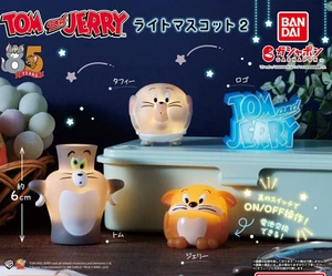 TOM and JERRY Light Mascot 2 complete Set 4 Types - Picture 1 of 6