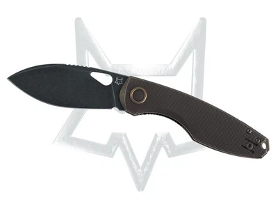 Cuchillo de bolsillo Fox Knives Chilin negro titanio Bohler M398 FX-530 TIDSW Foto 1 de 2