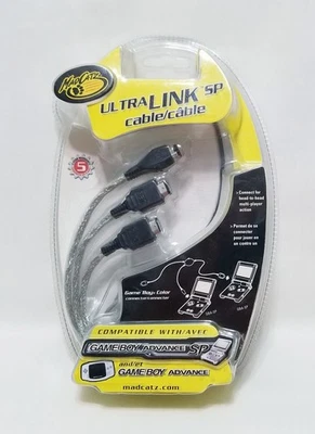 Cable MadCatz Ultra Link SP Compatible con Nintendo Game Boy Color y Advance SP NUEVO Foto 1 de 3