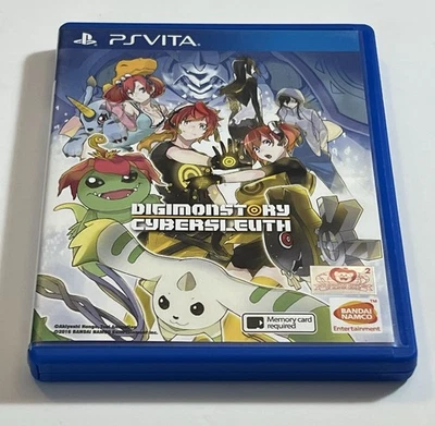 Digimon Story Cyber Sleuth (Sony PS Vita) 2016 - Cib - USA - Nice! - Imagem 1 de 4