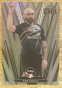 2024 Leaf Metal PBA Sam Cooley #54 Silver Prismatic 36/75 - Bild 1 von 2