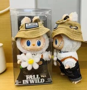 POP Labubu THE MONSTERS FALL IN WILD Vinyl Plush Keychain 2024 Hot Gift - Imagen 1 de 4