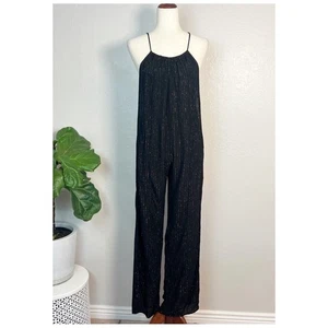 Mono encubrimiento de natación Athena negro a rayas metálicas talla M de TORI PRAVER para mujer - Imagen 1 de 10