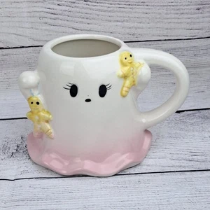 Global Design Connection Ghost Gingerbread Man Cookies Mug Holiday Bakery - Picture 1 of 11