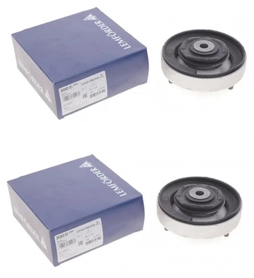 2 OEM Left+Right Rear Upper Shock Strut Mounts Bushings w/ Spring Pad for BMW - Image 1 of 4