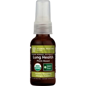Global Healing Lung Health Support - Lung Detox Cleanse - 1 Fl Oz - Picture 1 of 5