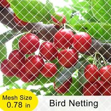 Garden Netting Bird Netting 6*25ft Easy to Apply White for Fruit Vegetables