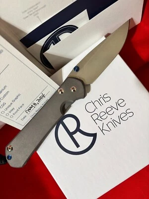 Chris Reeve Large Sebenza 31 LH Plain Drop Point Left Handed NIB - Image 1 of 2