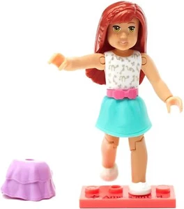Mega Construx American Girl Kitty Print Skirt Series 2 Mini Figure DXW93 - Picture 1 of 3
