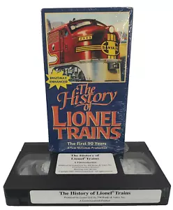 La historia de los trenes Lionel los primeros 90 años VHS 1999 modelo de ferrocarril 46 min - Imagen 1 de 4