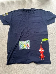 New Pikman 3 San Diego Comic Con Promotional Shirt- Size Medium with Patch Set - Picture 1 of 6
