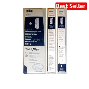 Cubiertas de sonda de termómetro de oído Welch Allyn THERMOSCAN PRO 6000 genuinas - Paquete de 200 - Imagen 1 de 2