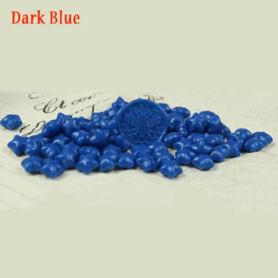 100 шт/лот звезд винтажные запечатывающие восковые бусины для печати марки свадебного конверта карты - Изображение 1 из 4