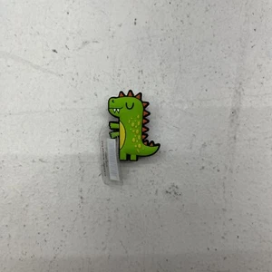 Green Dino Croc Shoe Charm NEW - Picture 1 of 2