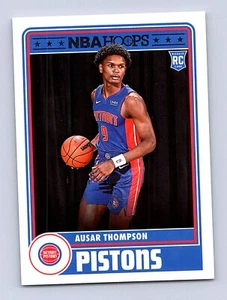 Ausar Thompson Card Blue 2023-24 Hoops #293 Detroit Pistons - Picture 1 of 2