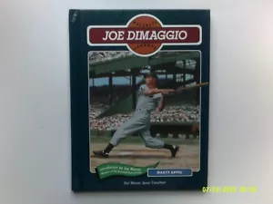 Joe DiMaggio (1990) Baseball Legends Newfield Chelsea House Appel Vintage HC - Picture 1 of 3