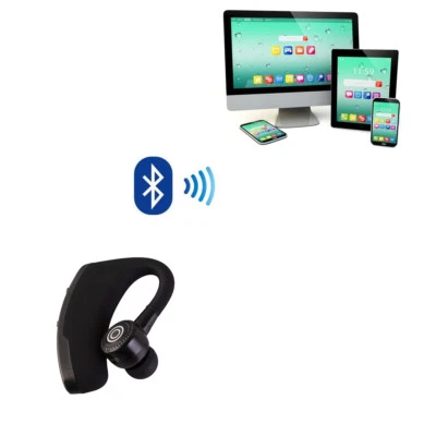 Wireless Bluetooth Headset Stereo Headphone Earphone Sport Handfree Universal - Image 1 of 4