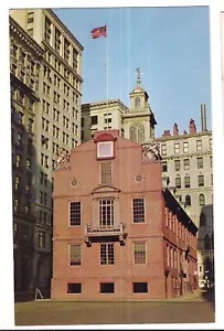 OLD STATE HOUSE Washington & State St Hancock Boston Massachusetts Postcard MA - Picture 1 of 2