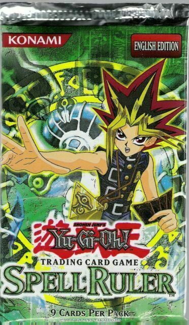 Yu-Gi-Oh! TCG Spell Ruler Sealed Collectible Card Game Packs