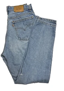 Vintage 90s 'Levis' 631 Blue Jeans / Made in Canada / 32X30 Men Taper Orange Tab - Picture 1 of 8
