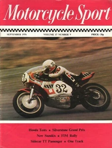 1976 September Motorcycle Sport - Vintage Motorcycle Magazine - Picture 1 of 3