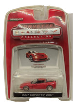 GREENLIGHT CORVETTE COLLECTION 2007 Z06(RED) NEW IN PACKAGE