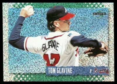 Juegos de equipo Tom Glavine 1995 Score Platinum #434 - Atlanta Braves Foto 1 de 2