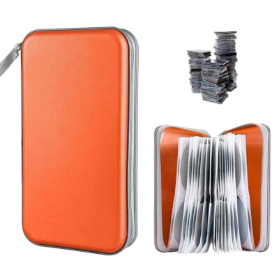 72 Discos CD DVD Soporte de Almacenamiento Medios VCD Estuche Organizador Bolsa para Viaje Coche Foto 1 de 4