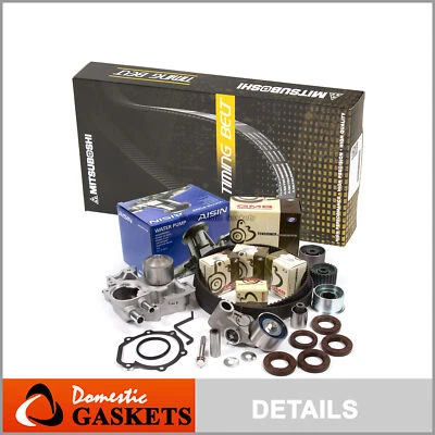 Bomba de agua Mitsuboshi correa de distribución AISIN apta 04-14 Subaru Impreza 2,5 L Turbo EJ25 Foto 1 de 4