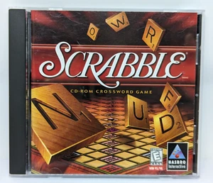 Scrabble 1999 Retro Video Game Physical CD ROM Manual Hasbro Win 95 PC Computer - Picture 1 of 3