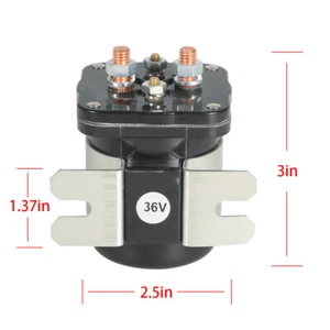 36V Power Solenoid 586-117111 DC , fit for Yamaha Electric G4/G8/G9/G11 and G16 - Picture 1 of 12