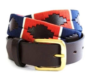 Gaucho Polo Argentinian Style Belt Top Quality Handmade Leather unisex Polo Belt - Picture 1 of 4